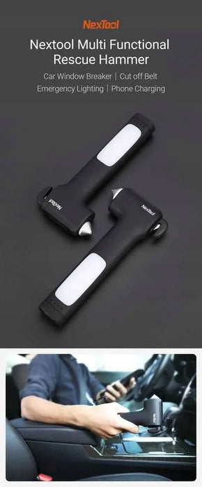 Многофункционален спасителен инструмент 4w1 NexTool Hammer Rescue NE0140