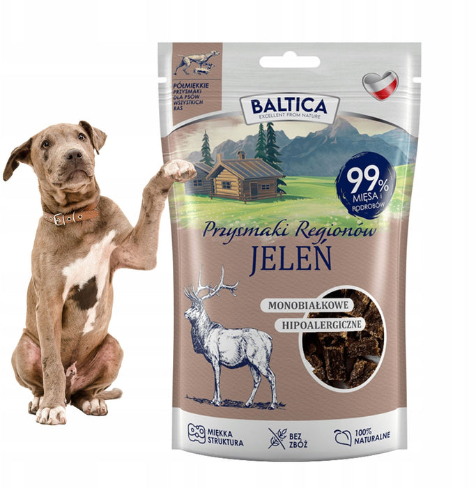 BALTICA PRZYSMAKI REGIONÓW полумеки елен 80g