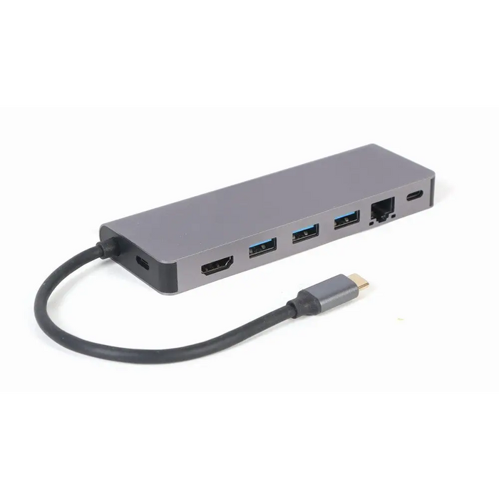 Gembird A-CM-COMBO5-05 USB Type-C 5-в-1 многопортов адаптер