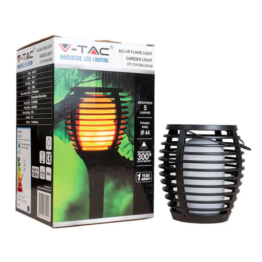 LED СОЛАРНО ГРАДИНСКО ТЯЛО 4В1 СТЕННО/ВИСЯЩО/СТОЯЩО 0.4W
