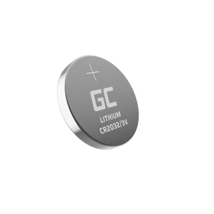 Зелен клетъчен блистер 10x литиева батерия CR2032 3V 220mAh