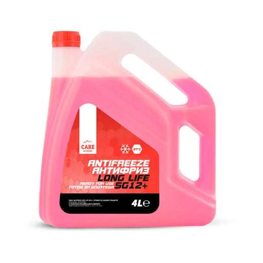 АНТИФРИЗ G12 LONG LIFE 4L -37С ГОТОВ ЗА УПОТРЕБА CARE