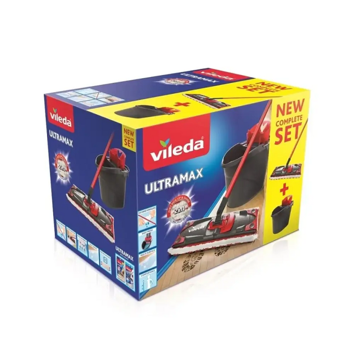 Моп и кофа Vileda Ultramax BOX + детска книжка ’Шега