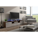 Стойка за телевизор Cama EVORA 200 слива/сив гланц