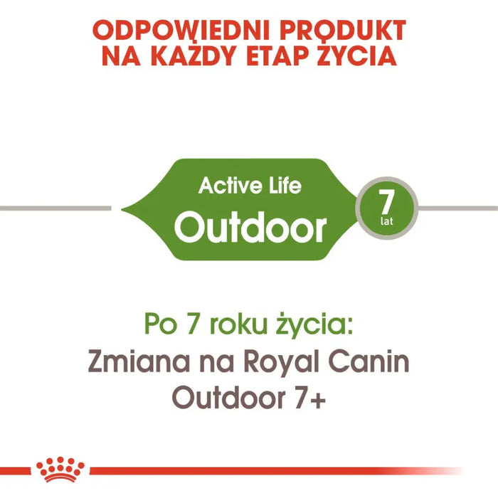 Суха храна за котки Royal Canin Outdoor 400 g Възрастни