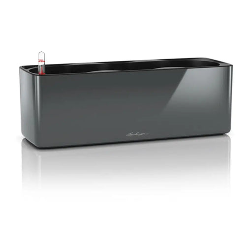 КАШПА 40X14CM С НАПОИТЕЛНА СИСТЕМА LECHUZA CUBE GLOSSY