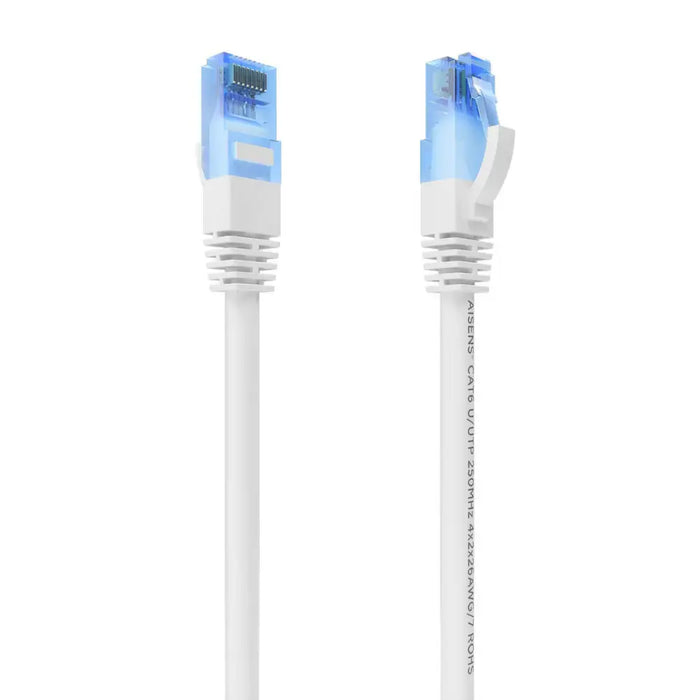 UTP категория 6 твърд мрежови кабел Aisens A135-0827 Бял 15