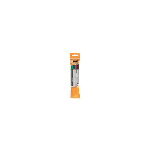 КОМПЛЕКТ КРИСТАЛ 4БР. цветни/син1черен1черв1зел1/ BIC