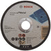 ДИСК ЗА РЯЗАНЕ НА МЕТАЛ BOSCH 125x2.5x22.23