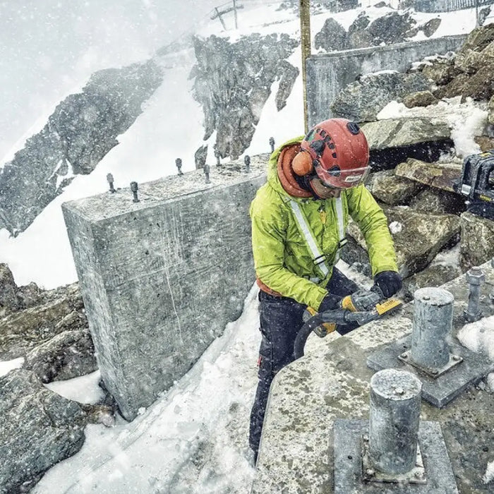 Преносим шлайф DeWALT DCG418NT-XJ Лентов шлайф Черен Жълт