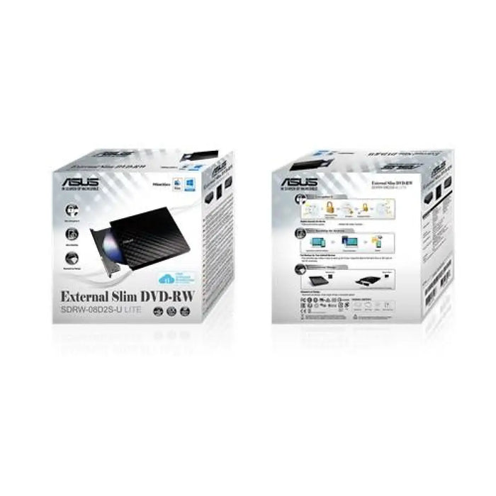 Външно USB DVD записващо устройство ASUS SDRW-08D2S-U LITE