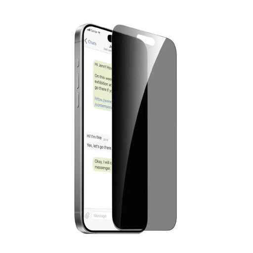 Закалено стъкло Puro Privacy за iPhone 16 Pro