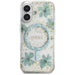 Калъф Guess Resin Flowers Glitter MagSafe iPhone 16