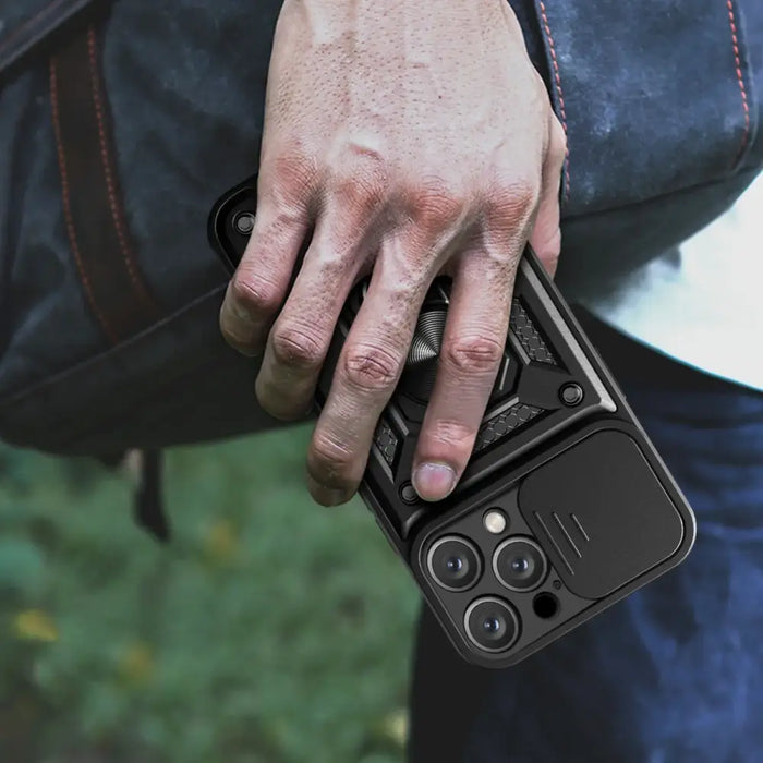 Брониран калъф Hybrid Armor Camshield iPhone 16 Pro Max