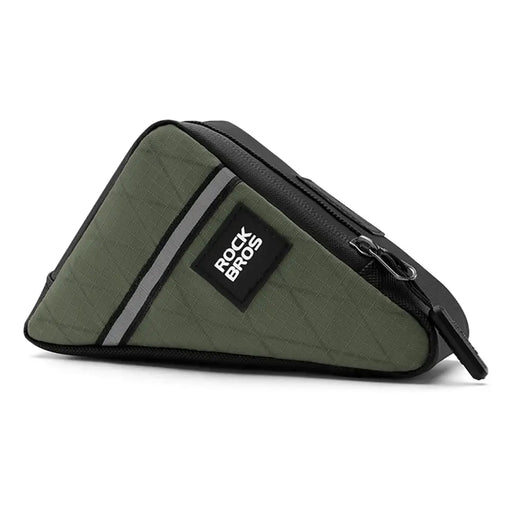 Чанта Rockbros Triangle Bike Frame Bag 0.3l - зелена