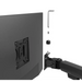 Стойка за бюро Neomounts Nero Triple Flat Screen Desk Mount