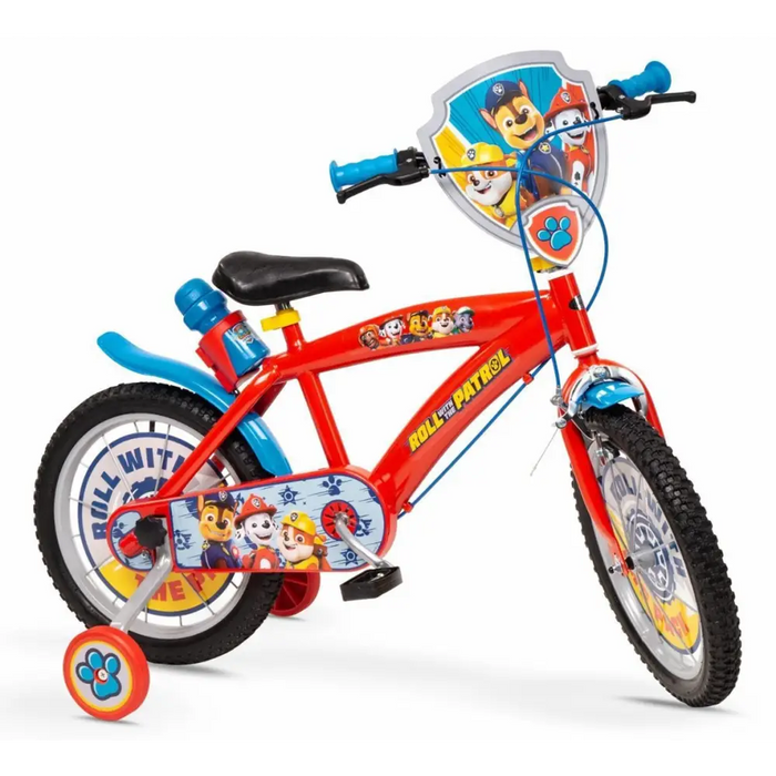 Детски велосипед 16’’ Paw Patrol Червен 1678 НОВ TOIMSA