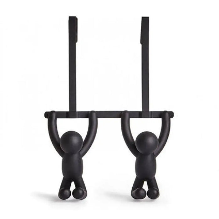 ЗАКАЧАЛКА ЗА ВРАТА BUDDY’ ДВОЙНА ЧЕРНА UMBRA