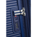 Среден куфар Soundbox American Tourister - полунощен темно