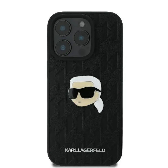 Калъф за iPhone 16 Pro Max с монограм на Karl Lagerfeld
