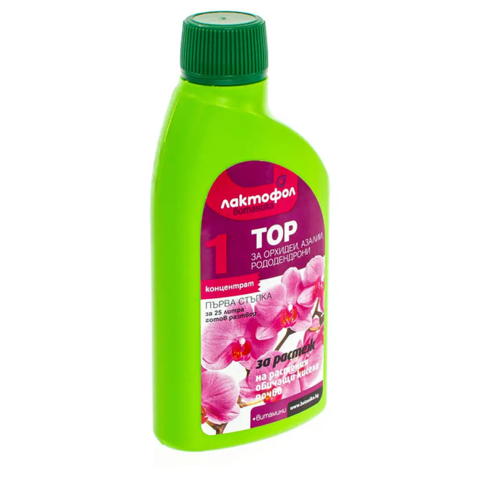 ТЕЧЕН ТОР ЗА ОРХИДЕИ АЗАЛИИ И РОДОДЕНДРОНИ - РАСТЕЖ 0.25L