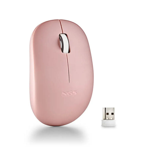 Безжична мишка NGS FOGPROPINK Розов 1000 dpi (1 броя)