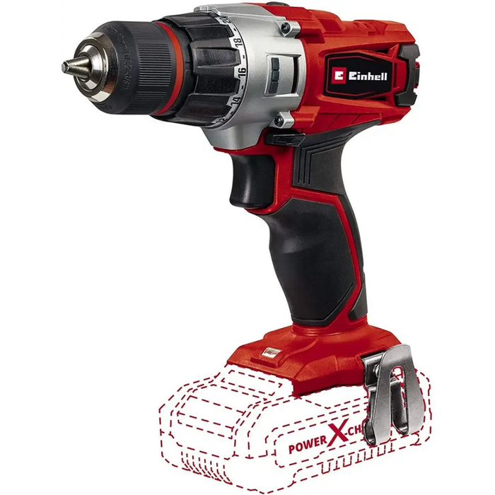 АКУМУЛАТОРНА БОРМАШИНА EINHELL TE-CD 18/2 Li 18 V 44.00 nm