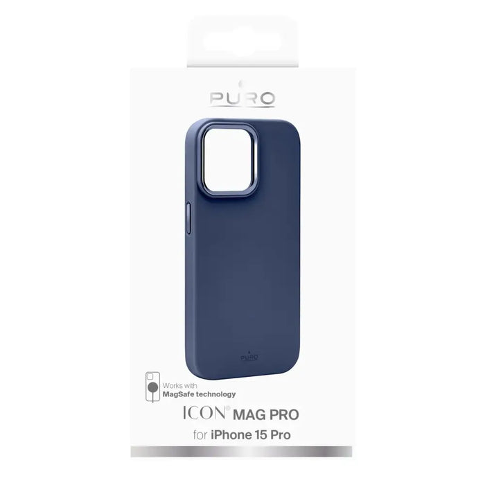 Силиконов калъф Puro Icon Mag Pro MagSafe за iPhone 15 Pro