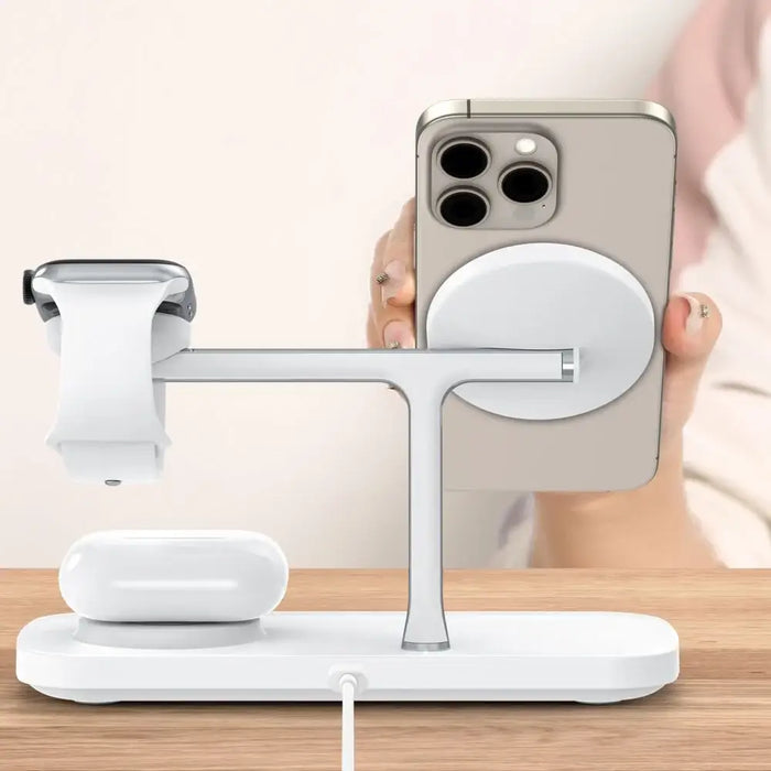 Безжично зарядно устройство Tech-Protect QI15W-A45 3 в 1