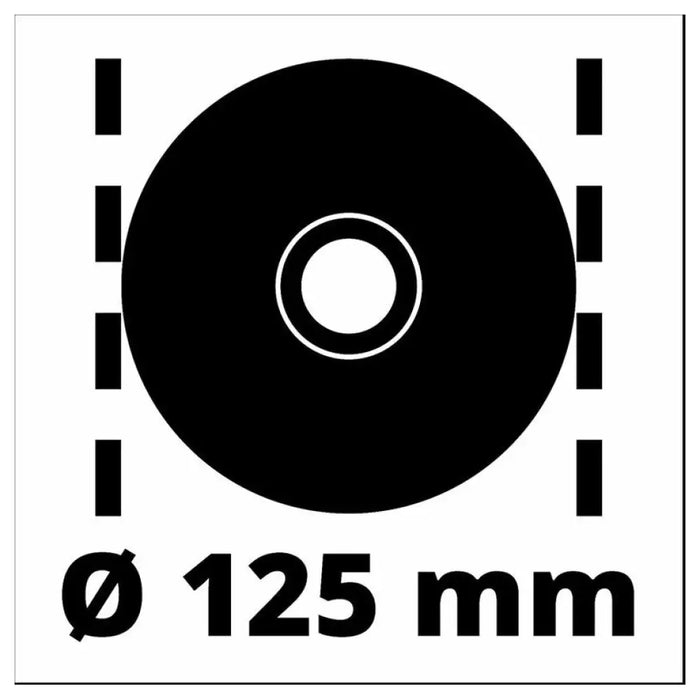 ЪГЛОШЛАЙФ EINHELL TC-AG 125/850 125 мм 850 W