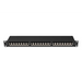 Пач панел Lanberg 24 порта 1U 19’’ CAT.6a ftp с кабелен