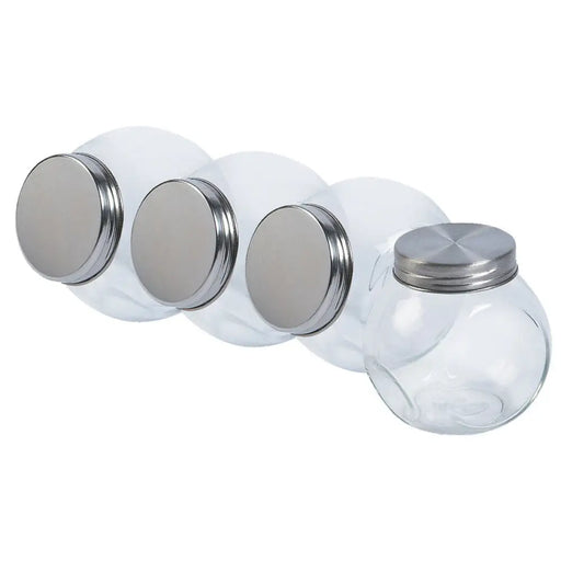КОМПЛЕКТ БУРКАНИ ЗА СЪХРАНЕНИЕ 4 БРОЯ TOP 200 ML HORECANO