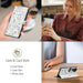 Калъф Tech-Protect Wallet за Samsung Galaxy A36 5G - Бели