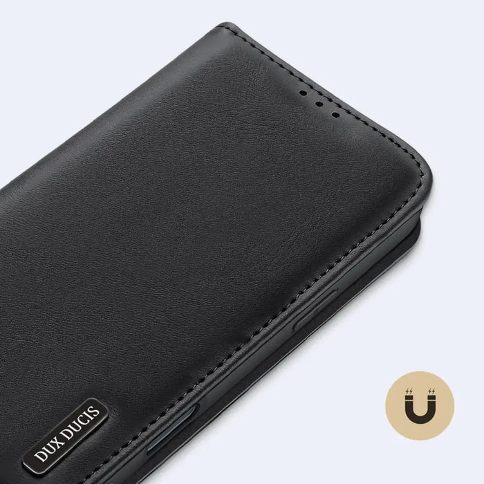 Калъф Dux Ducis Hivo iPhone 16 Pro с флип и RFID защита