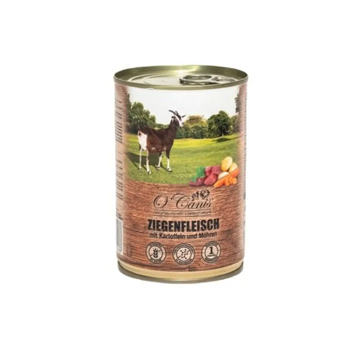 Кучешка консерва O’CANIS - мокра храна - коза с картофи