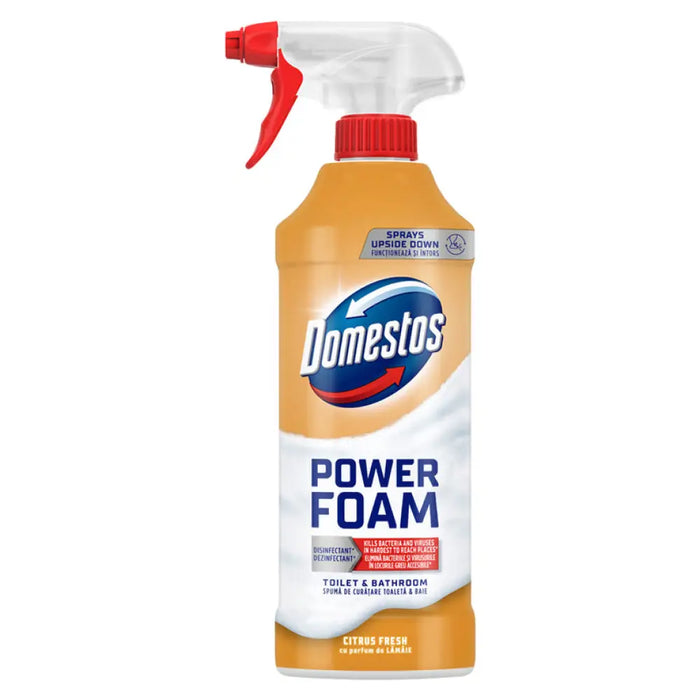 ПРЕПАРАТ ЗА БАНЯ СПРЕЙ ПЯНА CITRUS 435 ML DOMESTOS