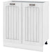 КУХНЕНСКИ ШКАФ ДОЛЕН РЕД С ДВЕ ВРАТИ И РАФТ IRIM 80X55X87