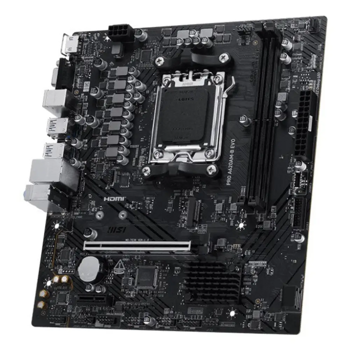 Дънна платка MSI PRO A620AM-B EVO AMD A620A сокет AM5 ATX