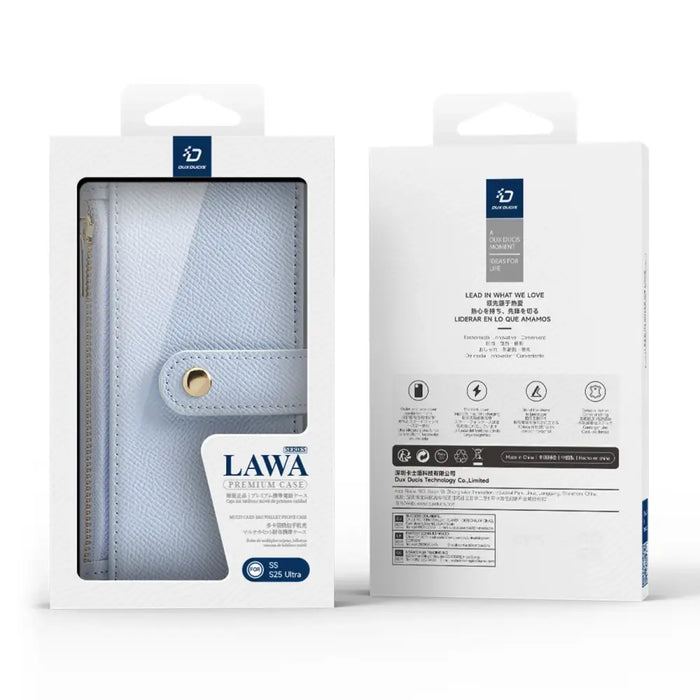 Кожен калъф Dux Ducis Lawa за Samsung Galaxy S25 Ultra
