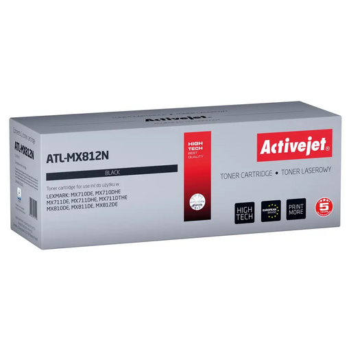 Тонер Activejet ATL-MX812N (заместител за Lexmark 62D2000;