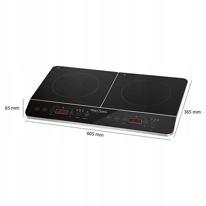 Индукционна печка PROFI COOK PC-DKI 1067 3500W 2 зони