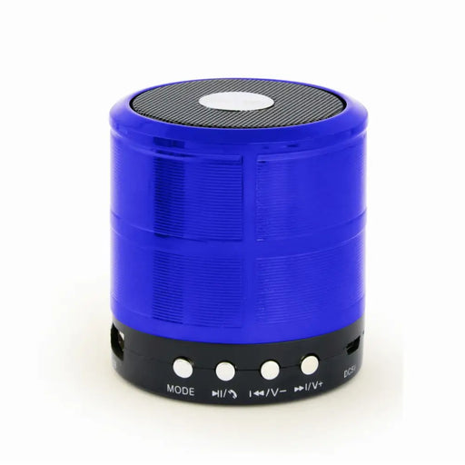Преносими блутут колони GEMBIRD SPK-BT-08-B Черен/Син 3 W 4