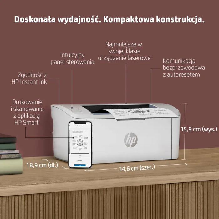 Принтер HP LaserJet M110w черно-бял принтер за малък офис