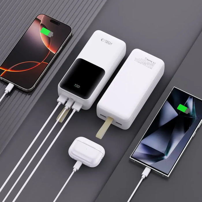 Преносима батерия Powerbank Tech-Protect PB03 30000mAh