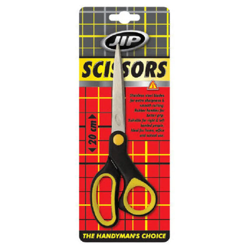 НОЖИЦА С ГУМИРАНА ДРЪЖКА 20 СМ JIP S003020