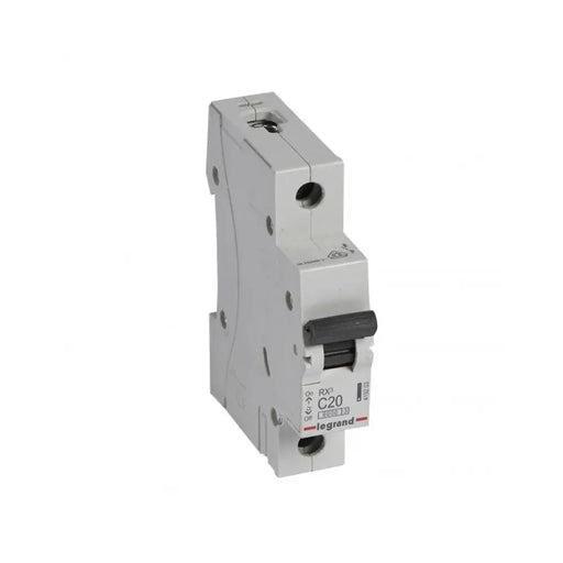 ЕДНОПОЛЮСЕН АВТОМАТИЧЕН ПРЕКЪСВАЧ RX³-MCB 1P C 20A 6KA