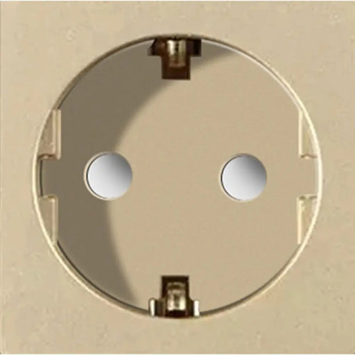 КОНТАКТ ЕДИНИЧЕН С ДЕТСКА ЗАЩИТА ЗЛАТО LUXON