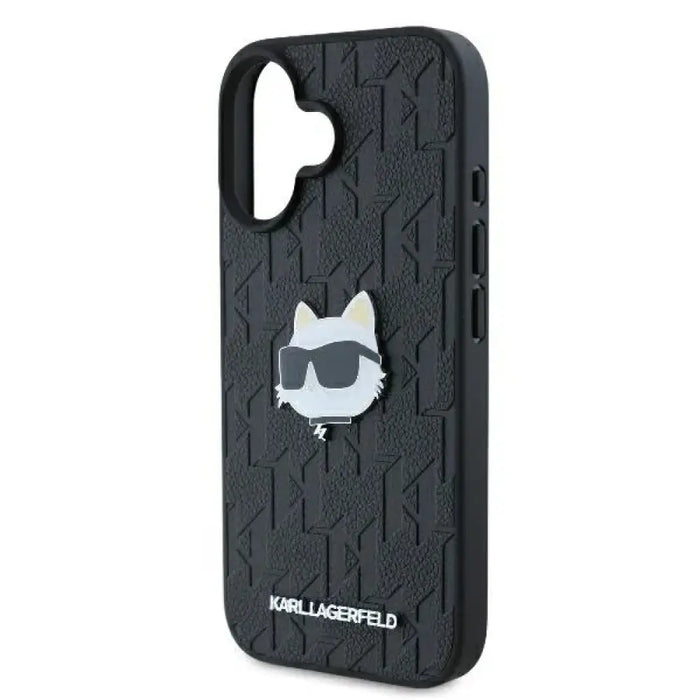 Калъф за iPhone 16 с монограм Choupette на Karl Lagerfeld