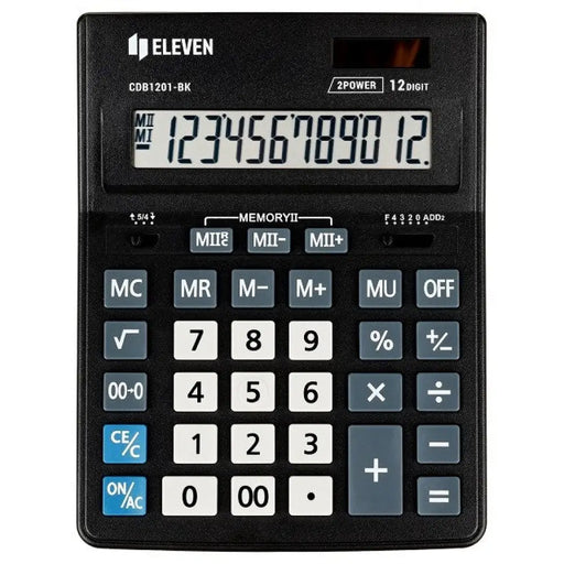 Офис калкулатор Eleven CDB1201-BK (ЕС)