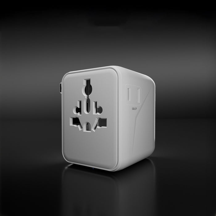 Универсален адаптер за пътуване с USB-A и 2x USB-C P